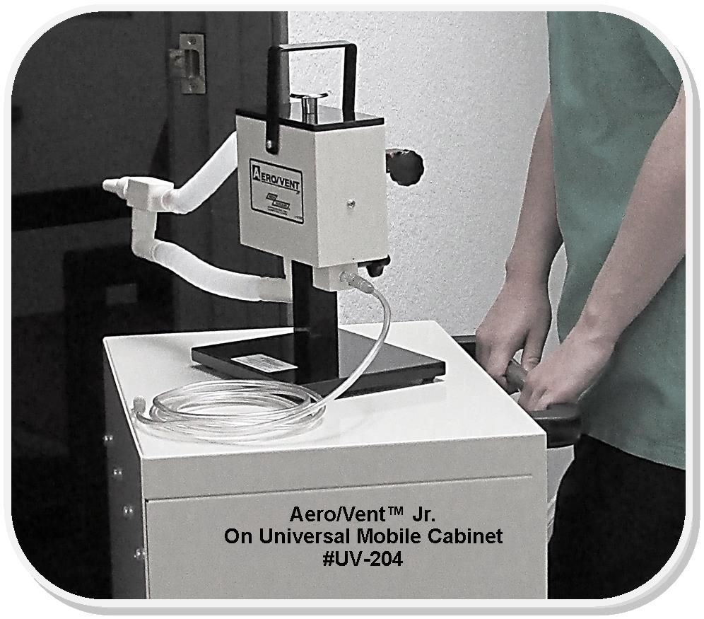 Aero/Vent Jr. on Universal Mobile Cabint #UV-204